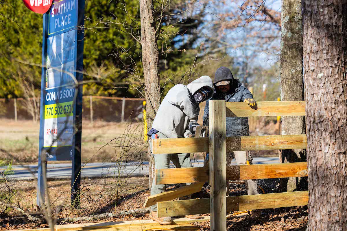 fence installation in athens ga