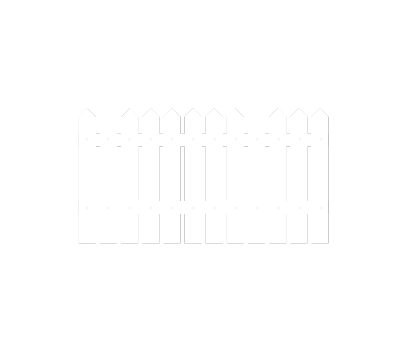 Wood picket fence icon