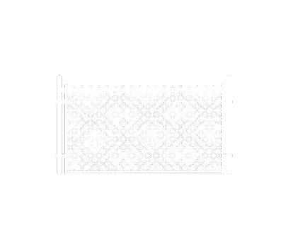 Chain link fence panel icon